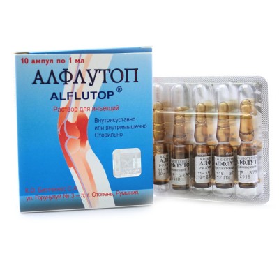 Алфлутоп стимулирует процессы восстановления суставного хряща